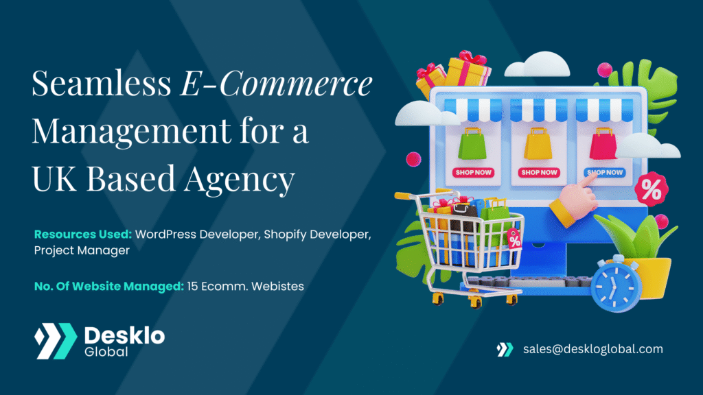 Seamless E-Commerce Management for a UK Agency